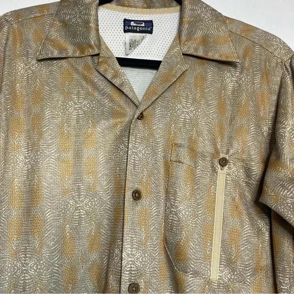 Patagonia Vintage 70’s Rhythm long sleeve button down size small - Picture 7 of 9